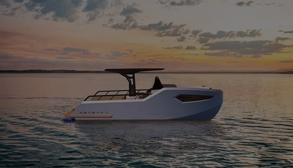 Elektrisch betriebene batterien für das schiff