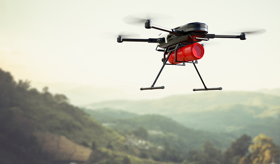 Unbemannte drohnen